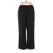 Alfred Dunner Casual Pants - High Rise: Black Bottoms - Women's Size 16