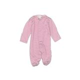 Kissy Kissy Long Sleeve Outfit: Pink Print Bottoms - Size 0-3 Month
