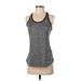 Adidas Active Tank Top: Gray Activewear - Women's Size Small