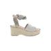 Dolce Vita Wedges: Gray Marled Shoes - Women's Size 9