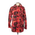 American Bazi Jacket: Red Print Jackets & Outerwear - Women's Size Large