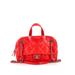 Chanel Leather Messenger: Red Bags