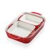 Ceramic Bakeware Set, Rectangular Baking Dish for Cooking, Kitchen, Cake Dinner, Banquet and Daily Use, 12.8 x 8.9 Inches