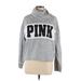 Victoria's Secret Pink Pullover Hoodie: Pink Marled Tops - Women's Size Large