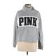 Victoria's Secret Pink Pullover Hoodie: Pink Marled Tops - Women's Size Large