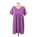 Wild Fable Casual Dress - Shift: Purple Dresses - Women's Size Small