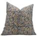 Thick Cotton White Boho Design Decorative Outdoor Block print pillow cover - Khushbu