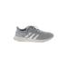 Adidas Sneakers: Gray Print Shoes - Women's Size 10 - Almond Toe