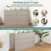 Bedroom 6-Drawers Dresser,Living Room Storage Sideboard Cabinet