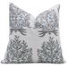 Duck Canvas Bohemian Square Vintage Accent Block print pillow cover -Virandavan