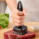 Automatic Rebound Meat Tenderizer Needle 24 Steel Needles Stainless Steel Needle Point Meat