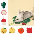 Cat Scratching Board Sisal Toy Mat Kitten Scraper Claw Cats Sisal Rope Furniture Sofa Protector Cat