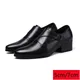 5CM/7CM più alto uomo tacco scarpa punta a punta uomo Business Dress scarpe fibbia uomo ufficio