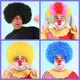 Funny Joker Wig Explosive Head Clown Afro Hairstyle Fluffy Explosive Hair Wigs Party Halloween Ball