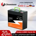 New LiFePO4 Battery 12V 12Ah 20A Built-in BMS Lithium Iron Phosphate Energy Storage Pack For Kid