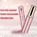 Electric Eyebrow Trimmer Mini Eye Brow Epilator Facial Lipstick Shape Hair Removal For Portable