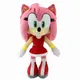 Sonic Peluche Toy 30CM Amy Rose Knuckles Tails Plush Cute Soft Stuffed Plush Doll Birthday Gift