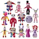 New Style Digital Circus Plush Toys Rabbit Plush kawaii Dolls Cartoon Periphery Stuffed Toys Kids