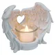 Candles Angel Candle Wings Operated Holder Taper Flameless Decor Flickering Fake Wall Powered Light