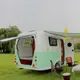 Caravane de remorquage personnalisée d'usine petit camping-car tout-terrain mini caravane de