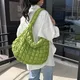 Sac à bandoulière rembourré matelassé pour femme moteurs plissés sacs à main ruchés grand