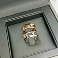 Bague de mariage en diamant pour femme argent regardé 925 bijoux de luxe série MOVE classique