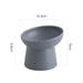 GROOMY Elevated Feeder Porcelain/Stoneware (dishwasher safe)/Ceramic | 3.46 H x 5.24 W x 4.33 D in | Wayfair grey-elevated-ceramic-bowl-style-b