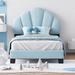 House of Hampton® Fullilove Bed in Blue | 39.5 H x 41.25 W x 79 D in | Wayfair B3C3792F3B33409DB12C895FEB4FC7A0