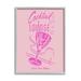 Stupell Industries Cocktail Lounge by lulusimonSTUDIO Single Picture Frame Print on Canvas in Pink | 30 H x 24 W x 1.5 D in | Wayfair