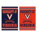 Arlmont & Co. Palmina Double Sided 18" H x 12.5" W Polyester Flag Set in Black/Blue/Orange | 18 H x 12.5 W in | Wayfair