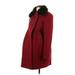 Momo Wool Coat: Red Jackets & Outerwear - Women's Size Small Maternity