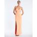 Women's Kamilla Cutout Gown in Tangerine / 2 | BCBGMAXAZRIA