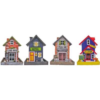 Futterhaus für Vögel, bunt bemalt Image
