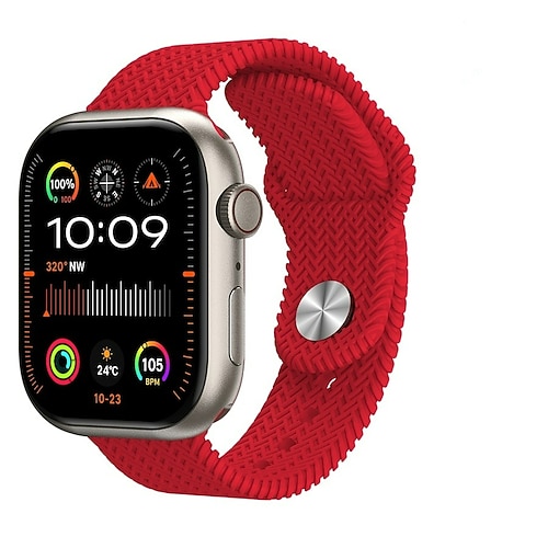 Wo3 Pro Smartwatch mit 2 Uhrenarmbändern, 1,32 Zoll Smartwatch, Fitness-Laufuhr, Bluetooth, EKGPPG, Schrittzähler, Anruferinnerung, kompatibel mit Android iOS, Herren, lange Image