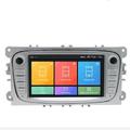 Android-Autoradio für Ford GPS-Navigation 7-Zoll-kapazitiver Touchscreen-Automultimedia-Player Android-GPS-WLAN-Autoradio für Ford/Focus/Mondeo/S-Max/C-Max/Galaxy-Radio Rückfahrkamera