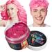 YQHZZPH Hair Coloring Wax Color Wax Pomades Natural Hair Coloring Wax Cosplay On Clearance