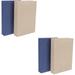 4 Pcs Decorative Books Home Faux for Decoration Library Bookshelf Coffee Table Shop Office