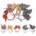 10 Pcs Hair Bands Donuts Women Hair Band Womens Hair Accessories Elastic Hair Band Flower Hair Band Hair Rope Ponytail The Flowers Fabric Girl