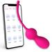 Rechargeable Waterproof Personal Wireless Multi Speeds Powerful Full Body Massage App with iOS Android - Hot Pink Personal Care-Bluetooth 4.0 Intelligent Massager Remote Control Vibrator Tsh