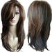 Wigs Human Hair Fashion Short Sexy Wig Front Wavy Red Synthetic Wigs Rose Net Hot Brown Human Hair Wig