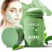 Green Mask Stick For Face Moisturizes Oil Control Green Tea Purifying Clay Stick Mask Poreless Deep Cleanse Mask Stick For Women Men Green Tea Mask Stick 1pc