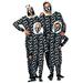Ma&Baby Matching Family Costumes Halloween Ghost Jumpsuit Hoodie Onesies for Adult Kids