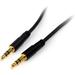 StarTech.com 10 ft Slim 3.5mm Stereo Audio Cable M/M