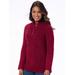 Blair Women's Cuddle Boucle Pullover Sweater - Red - XL - Misses