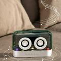 Oneshit Bluetooth Audio Spring Clearance Portable Speaker Lights Bluetooth Speaker Multi-Color Changing LED Speakers Stereo Pairing Built-in Mic Radio