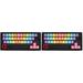 2 Set Computer Keyboards Keycaps Accessories Kits Rainbow Chic Replace Cherry Abs