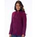 Blair Women's Cuddle Boucle Pullover Sweater - Purple - PXL - Petite