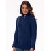 Blair Women's Cuddle Boucle Pullover Sweater - Blue - PS - Petite