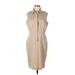 Elie Tahari Casual Dress - Sheath: Tan Dresses - Women's Size 12