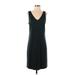 Banana Republic Casual Dress - Shift: Black Solid Dresses - Women's Size Small